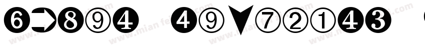 Foxit Dingbats OTF字体转换
